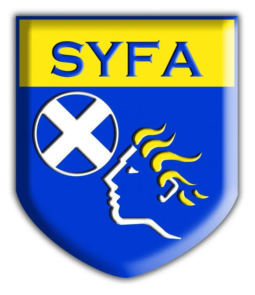 A SYFA sports first aid logo