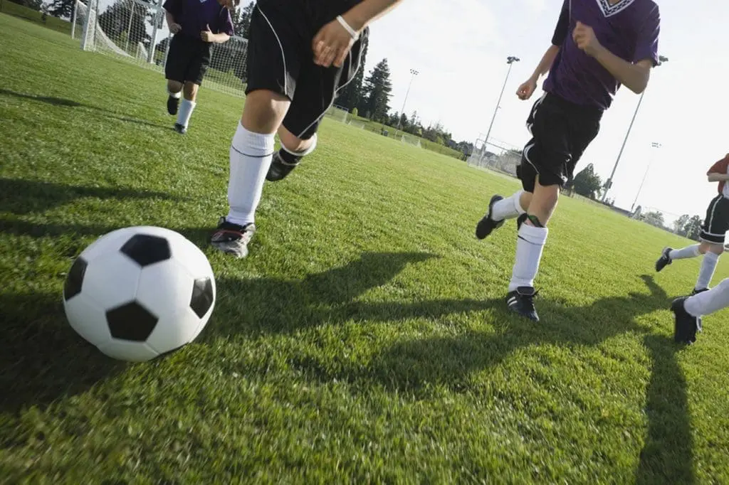 Kids football match