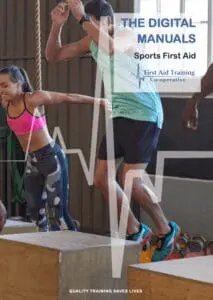 Sports first aid manual cover