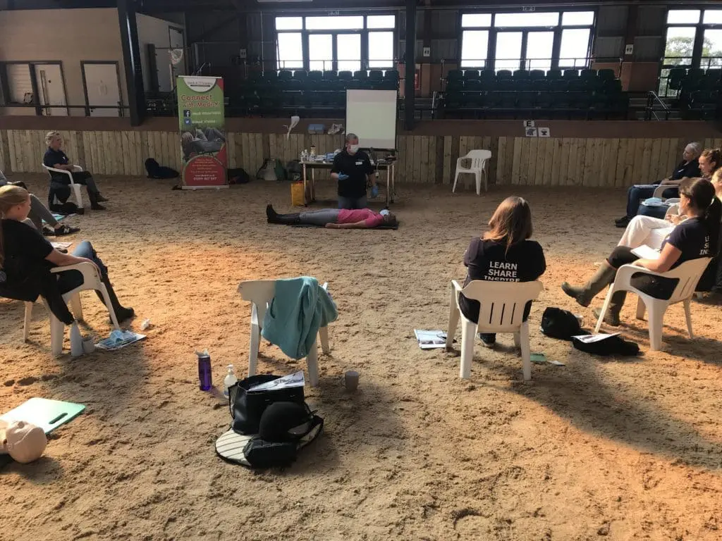 horse rider first aid