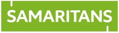 The Samaritans logo - Suicide prevention – get help now
