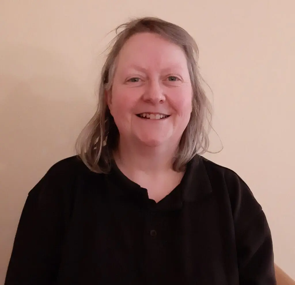 Portrait photo of Lesley Crumlish, first aid trainer