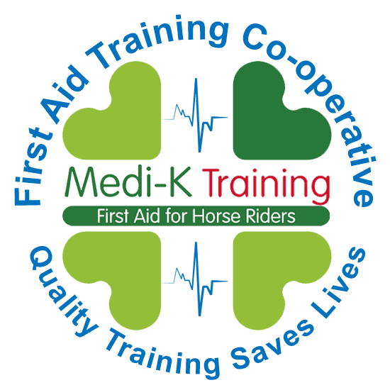 First Aid Training Co-operative and Medi-K combined circular logo